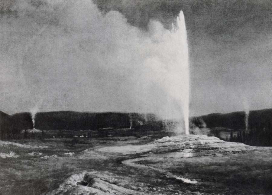 Bierstadt Albert Geysers inj Yellowstone